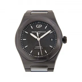 芝柏/Girard-Perregaux LAUREATO 38MM 陶瓷 自动机械机芯 男表 81005-32-631-32A
