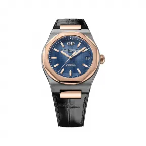 芝柏/Girard-Perregaux Laureato 桂冠系列 42,00 毫米 钛金属和玫瑰金 自动上链机械机芯 男表 81010-26-1834-BB6A