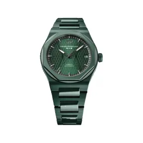 芝柏/Girard-Perregaux Laureato 系列 42 MM 綠色陶瓷 自动机械机芯 男表 81010-32-3081-1CX