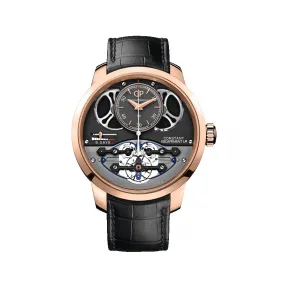 芝柏/Girard-Perregaux  Bridges 金桥系列 40毫米 玫瑰金 手动上弦机械 男表 93505-52-233-BA6F