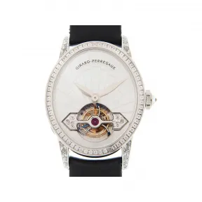 芝柏/Girard-Perregaux CATS EYE JEWELLERY 31.30MM 18kt白金/钻 手动机械机芯 女表 99490B53E791-JK6A