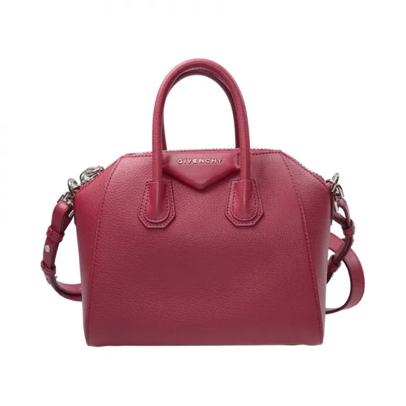 纪梵希/Givenchy 红色 山羊皮 手提包 BB05114012621