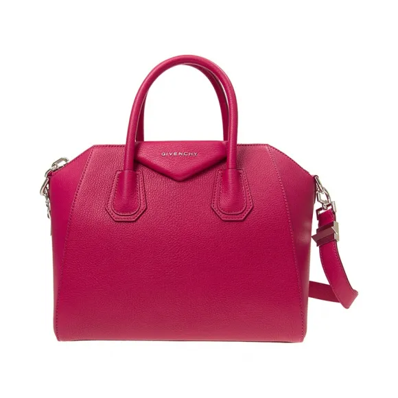 纪梵希/Givenchy 桃红色 牛皮 手提包 BB05117012675