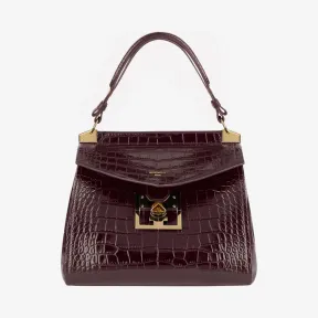 纪梵希/Givenchy 女士 鳄鱼纹效果皮革小号Mystic手袋 BB50A3B0LK-542