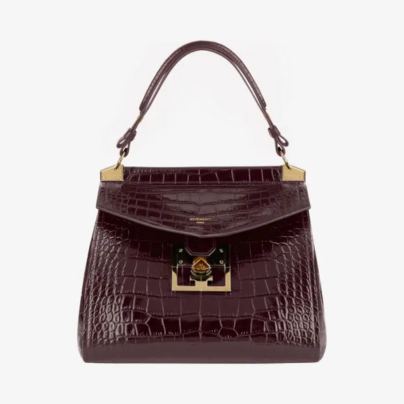 纪梵希/Givenchy 女士 鳄鱼纹效果皮革小号Mystic手袋 BB50A3B0LK-542