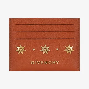 纪梵希/Givenchy 女士 Pandora五角星皮革卡包 BB600HB03C-204