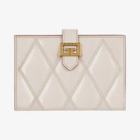 纪梵希/Givenchy 女士 菱形绗缝皮革GV3钱夹 BB601GB08Z-680