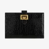 纪梵希/Givenchy 女士 鳄鱼纹效果GV3皮夹 BB601GB0LK-001