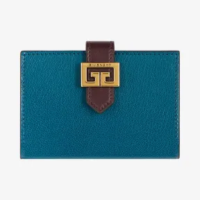 纪梵希/Givenchy 女士 双色GV3粒面皮革卡包 BB601HB056-439