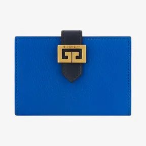 纪梵希/Givenchy 女士 双色调粒面皮革GV3卡包 BB601HB056-464