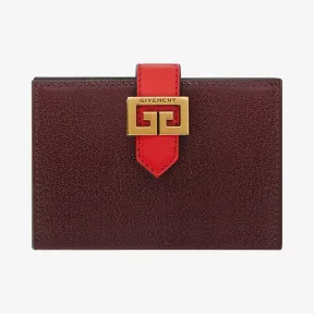 纪梵希/Givenchy 女士 双色GV3皮革卡包 BB601HB056-613