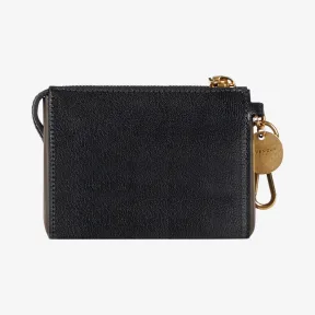 纪梵希/Givenchy 女士 双色皮革拉链零钱袋 BB602NB056-002