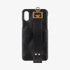 纪梵希/Givenchy 女士 菱形绗缝皮革iPhone XS / X手机保护壳 BB607FB08Z-001