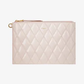 纪梵希/Givenchy 女士 菱形绗缝皮革中号手拿包 BB6086B08Z-680