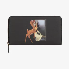 纪梵希/Givenchy 女士 小鹿斑比印花长款拉链皮夹 BC06320339-960