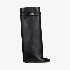 纪梵希/Givenchy 女士   鲨鱼锁高筒靴 BE08905004-001