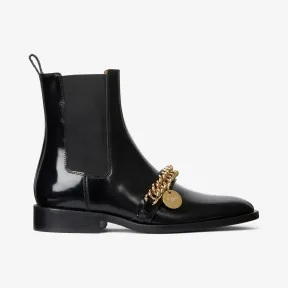 纪梵希/Givenchy 女士 饰链条皮革切尔西靴 BE601TE0J6-001