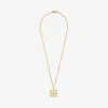 纪梵希/Givenchy 女士 4G LOGO吊坠长项链 BF002MF00R-710