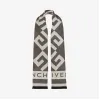 纪梵希/Givenchy 女士 羊毛和羊绒混纺花押G字披巾 BG003KG00V-004