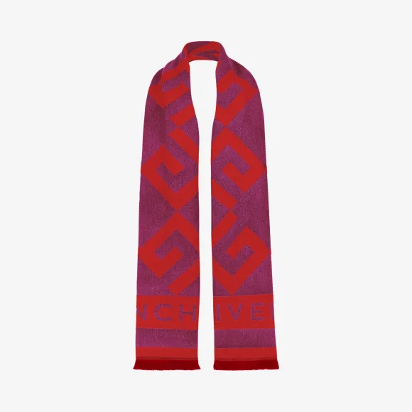 纪梵希/Givenchy 女士 真丝羊毛提花披巾 BG003KG00V-668