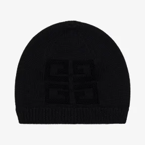纪梵希/Givenchy 女士 4G LOGO羊毛便帽 BGZ00RG01J-001