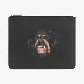 纪梵希/Givenchy 男士 罗威纳犬印花中号手拿包 BK06071337-960