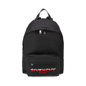 纪梵希/Givenchy 黑色 尼龙 男款 双肩包 BK500JK0U1001