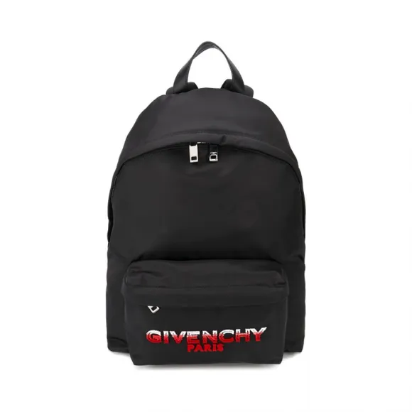 纪梵希/Givenchy 黑色 尼龙 男款 双肩包 BK500JK0U1001