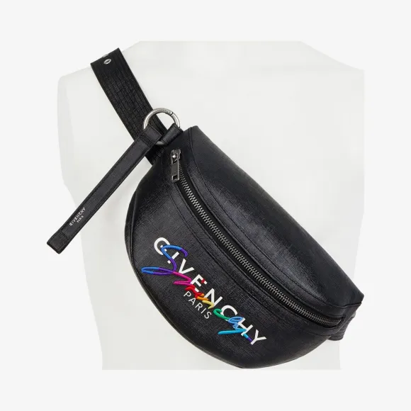 纪梵希/Givenchy 印花帆布腰包 BK504WK0LV-001