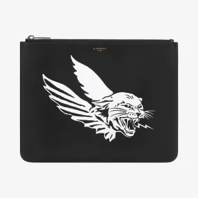 纪梵希/Givenchy 男士 飞猫大号拉链手拿包 BK600JK0BG-004