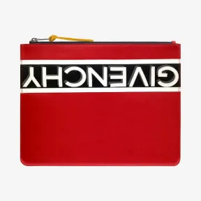 纪梵希/Givenchy 男士 翻转大号皮革手拿包 BK600JK0PA-932