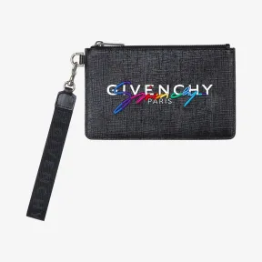 纪梵希/Givenchy 男士 腕带迷你拉链手拿包 BK603PK0M1-001