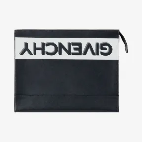 纪梵希/Givenchy 男士 翻转风琴褶大号手拿包 BK603QK0M7-004