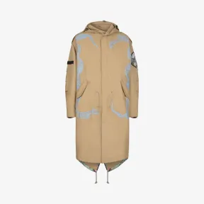 纪梵希/Givenchy 男士 Icarus华达呢派克大衣 BM00D2124J-053