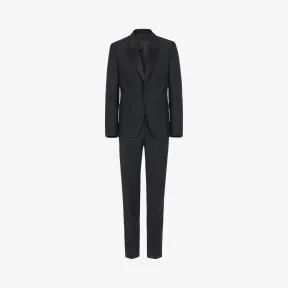 纪梵希/Givenchy 羊毛和马海毛混纺缎面衣领修身燕尾服 BM102J-100H-001