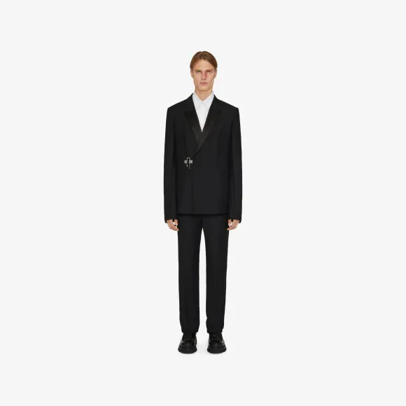 纪梵希/Givenchy U Lock搭扣修身外套 BM30BT100H-001