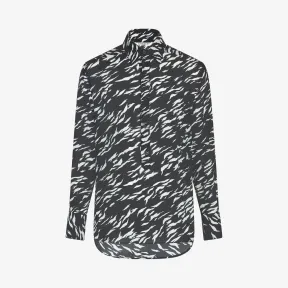 纪梵希/Givenchy 男士 幼虎印花衬衫 BM603T10Q4-001