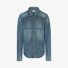 纪梵希/Givenchy 男士 牛仔衬衣 BM60EK50C1-400