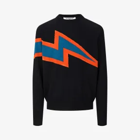 纪梵希/Givenchy 闪电图案羊毛衫 BM9041402Y-012