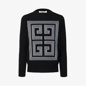 纪梵希/Givenchy 男士 4G羊毛衫 BM90434030-001