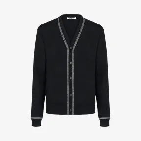 纪梵希/Givenchy 男士 织带羊毛开衫 BM909P404X-001