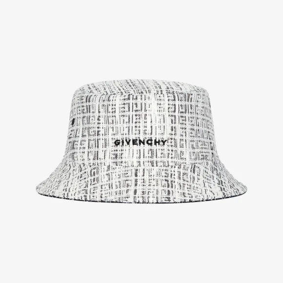 纪梵希/Givenchy 4G LOGO提花双面渔夫帽 BPZ056P0LB-001