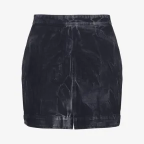 纪梵希/Givenchy 女士 大理石纹牛仔迷你裙 BW40245049-001