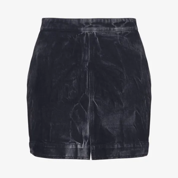 纪梵希/Givenchy 女士 大理石纹牛仔迷你裙 BW40245049-001