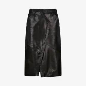 纪梵希/Givenchy 女士 皮革铅笔裙 BW405560DC-001