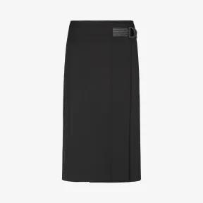 纪梵希/Givenchy 女士 皮革搭扣裹身裙 BW409X11XF-001