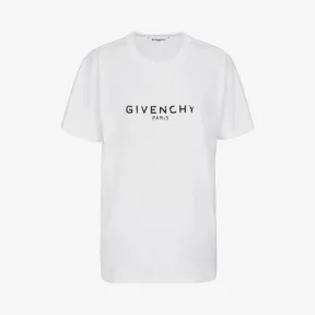纪梵希/Givenchy 女士 PARIS复古超大T恤 BW70603Z0Y-100