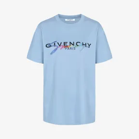 纪梵希/Givenchy 女士 多色超大T恤 BW70603Z2C-450