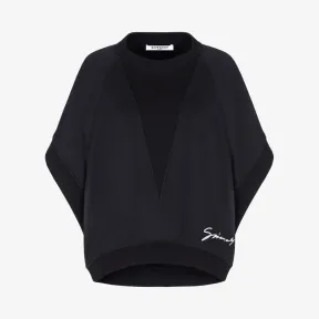 纪梵希/Givenchy 女士 短袖超大卫衣 BW706C306W-001