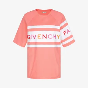 纪梵希/Givenchy 女士 4G刺绣超大T恤 BW706V3Z1X-652